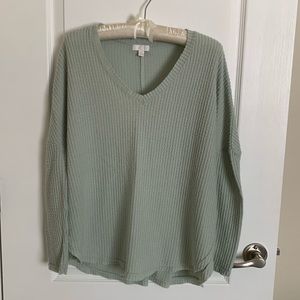 Charming Charlie sage top